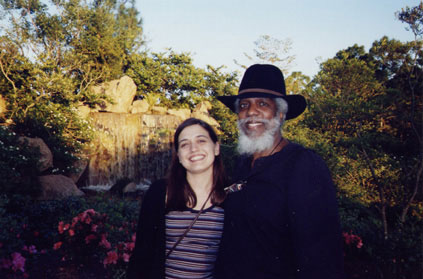 Vanessa with Dr. Lonnie Smith, Ft. Lauderdale, FL, 2002